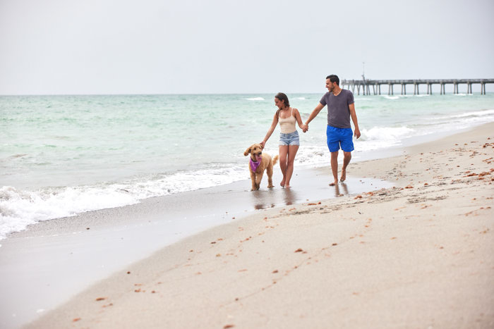 couple at the beach